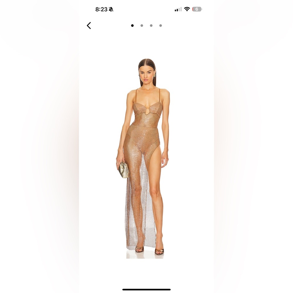 Michael Costello - Celine Gown in Copper- New/never worn